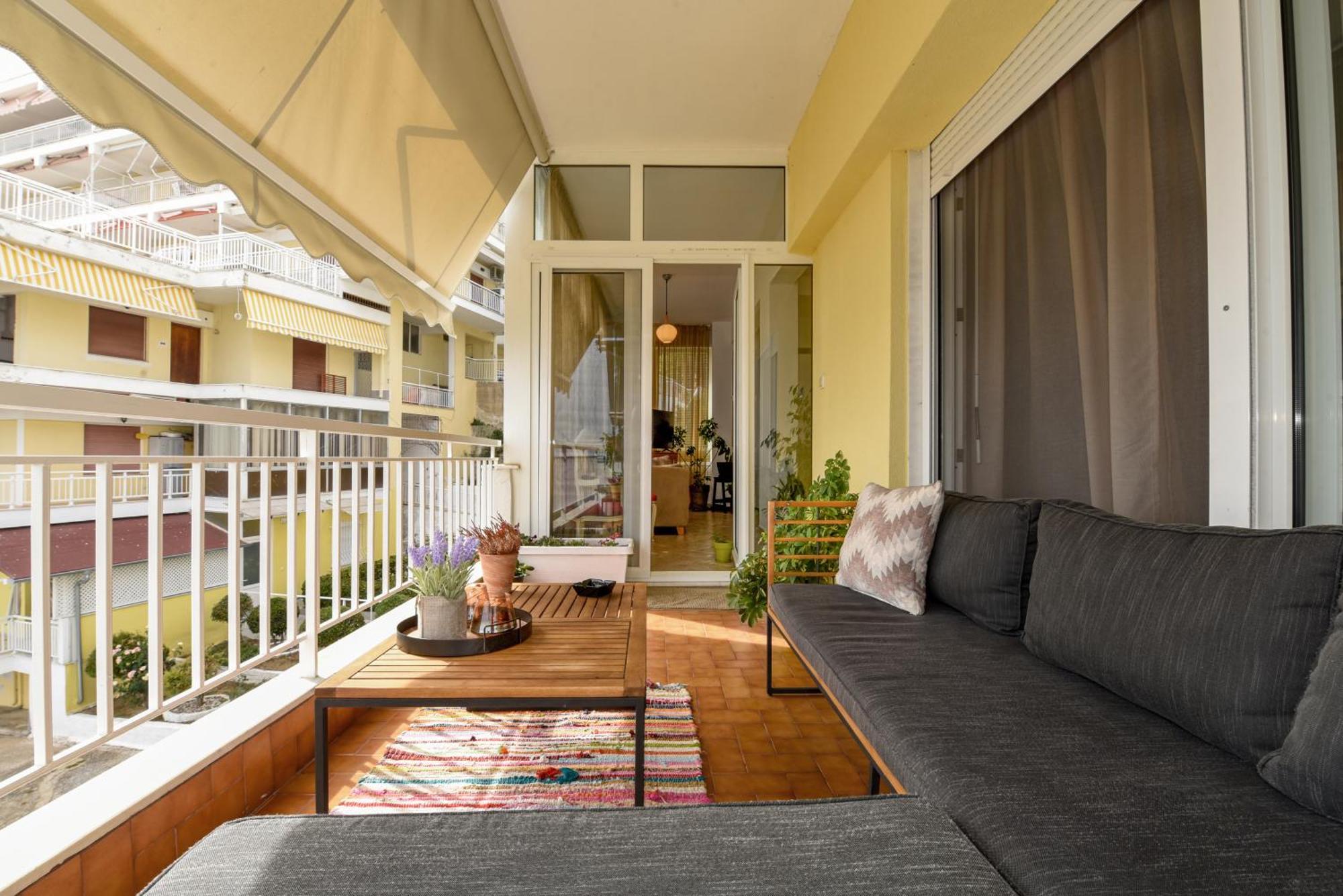 Beach Apartment PalaiónTsiflíkion Eksteriør billede